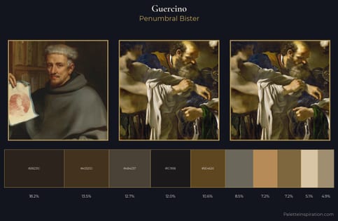Guercino Palette 5 - Penumbral Bister