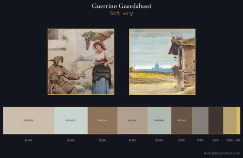 Guerrino Guardabassi Palette 1 - Soft Ivory