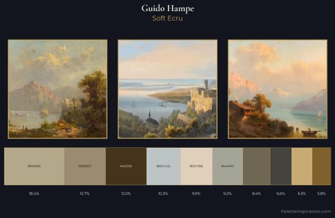 Guido Hampe Palette 1 - Soft Ecru