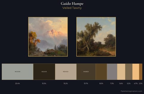 Guido Hampe Palette 3 - Veiled Tawny