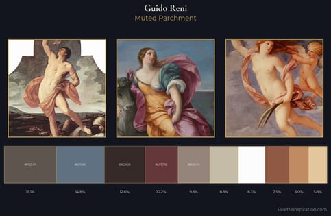 Guido Reni Palette 4 - Muted Parchment