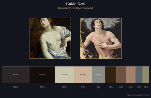 Guido Reni Palette 8 - Penumbral Parchment