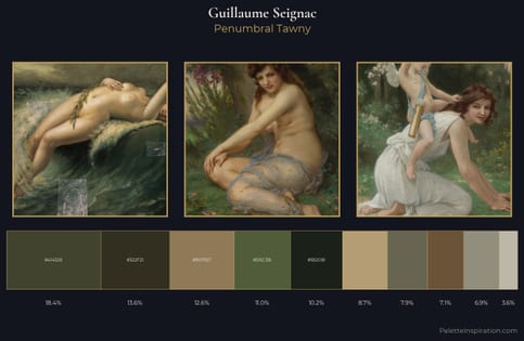 Guillaume Seignac Palette 6 - Penumbral Tawny