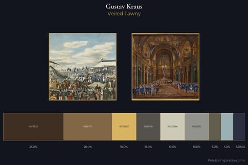 Gustav Kraus Master Palette - Veiled Tawny