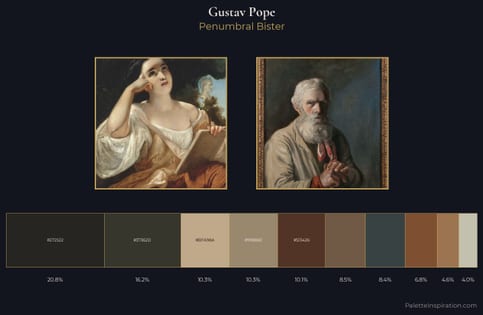 Gustav Pope Palette 2 - Penumbral Bister