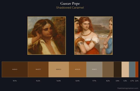 Gustav Pope Palette 4 - Shadowed Caramel
