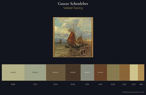 Gustav Schonleber Palette 2 - Veiled Tawny
