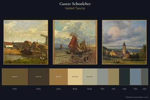 Gustav Schonleber Master Palette - Veiled Tawny