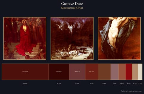 Gustave Dore Palette 6