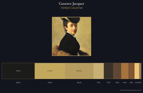 Gustave Jacquet Palette 1 - Veiled Caramel