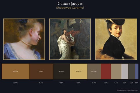 Gustave Jacquet Master Palette - Shadowed Caramel