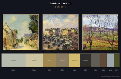 Gustave Loiseau Palette 9