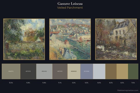 Gustave Loiseau Master Palette - Veiled Parchment