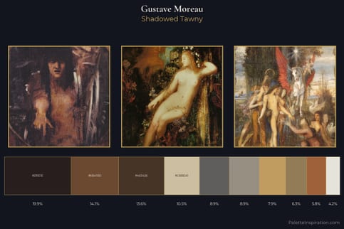 Gustave Moreau Master Palette
