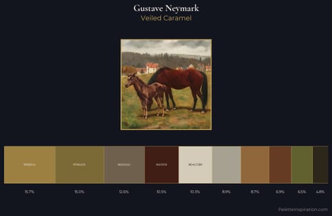 Gustave Neymark Palette 3 - Veiled Caramel