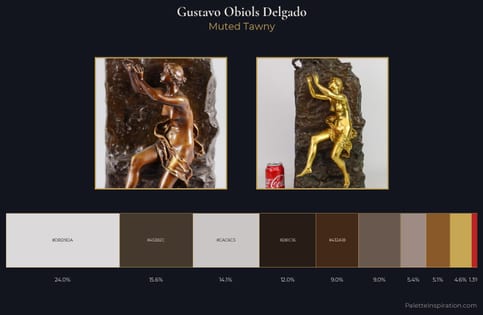 Gustavo Obiols Delgado Palette 3 - Muted Tawny