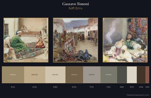 Gustavo Simoni Palette 1 - Soft Ecru
