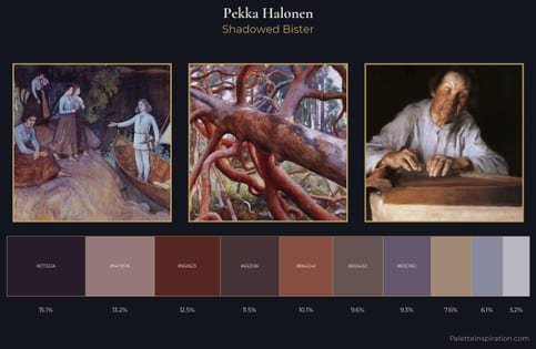 Pekka Halonen Palette 9