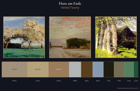 Hans am Ende Palette 3 - Veiled Tawny