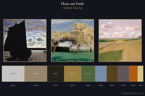 Hans am Ende Master Palette - Veiled Tawny
