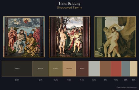 Hans Baldung Palette 4 - Shadowed Tawny