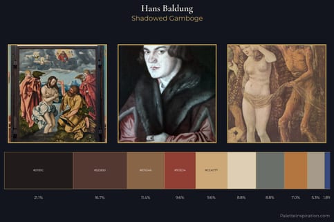 Hans Baldung Master Palette