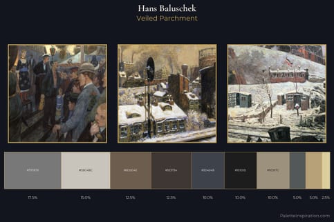 Hans Baluschek Master Palette