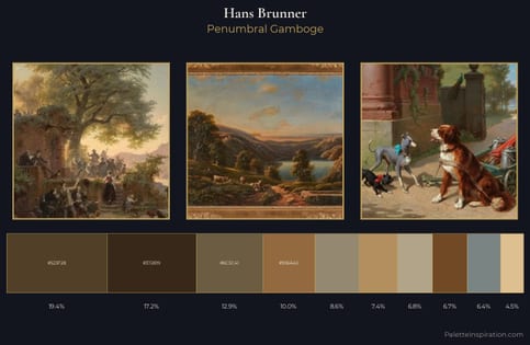Hans Brunner Palette 3 - Penumbral Gamboge