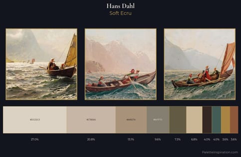 Hans Dahl Palette 4 - Soft Ecru