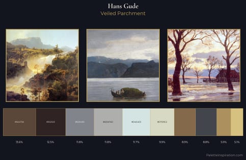 Hans Gude Palette 3 - Veiled Parchment