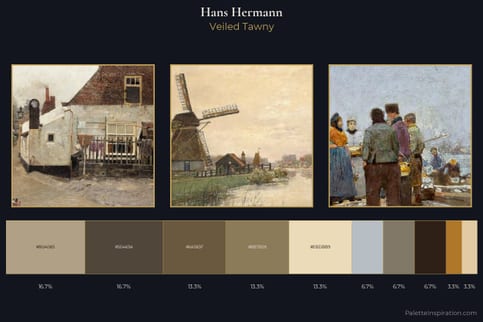 Hans Hermann Master Palette - Veiled Tawny