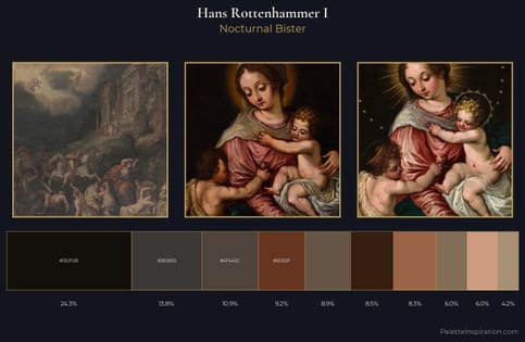 Hans Rottenhammer I Palette 5 - Nocturnal Bister