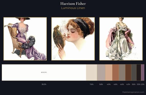 Harrison Fisher Palette 6