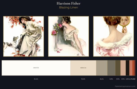Harrison Fisher Palette 7