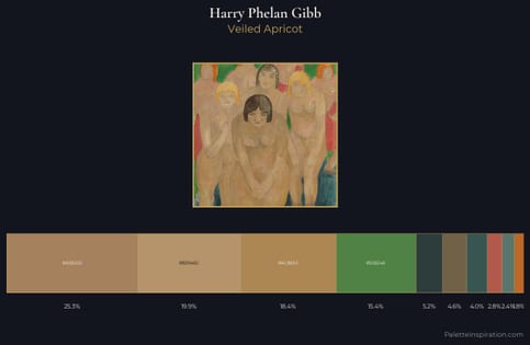Harry Phelan Gibb Palette 3 - Veiled Apricot
