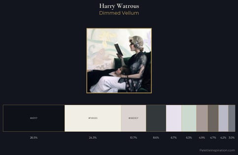 Harry Watrous Palette 1