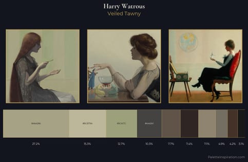 Harry Watrous Palette 5 - Veiled Tawny