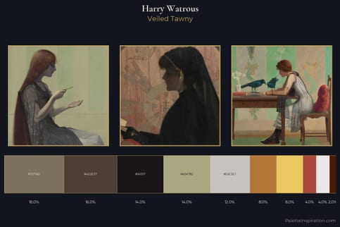 Harry Watrous Master Palette - Veiled Tawny