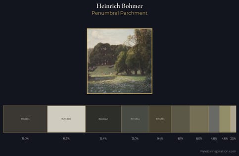 Heinrich Bohmer Palette 2 - Penumbral Parchment