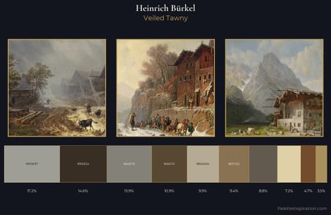 Heinrich Bürkel Palette 4