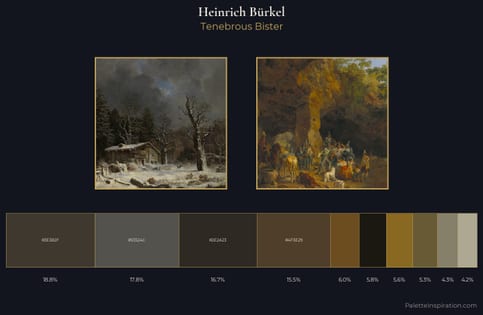 Heinrich Bürkel Palette 7