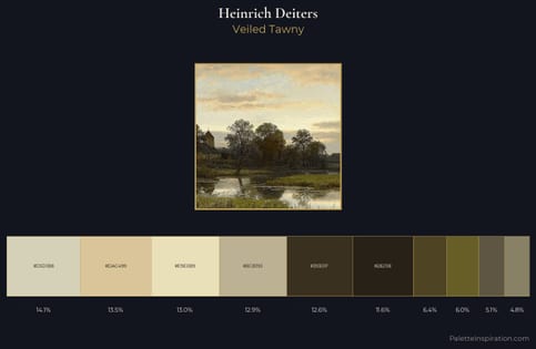 Heinrich Deiters Palette 3 - Veiled Tawny