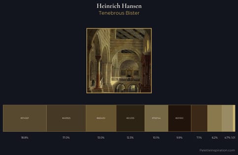 Heinrich Hansen Palette 5 - Tenebrous Bister