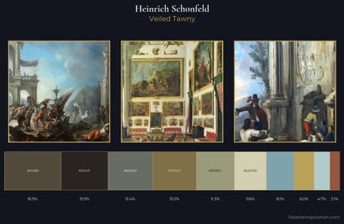 Heinrich Schonfeld Palette 1 - Veiled Tawny