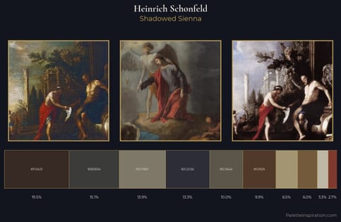 Heinrich Schonfeld Palette 5 - Shadowed Sienna