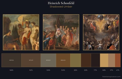 Heinrich Schonfeld Palette 6 - Shadowed Umber