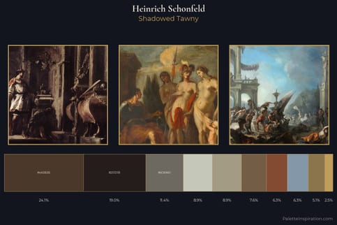 Heinrich Schonfeld Master Palette - Shadowed Tawny