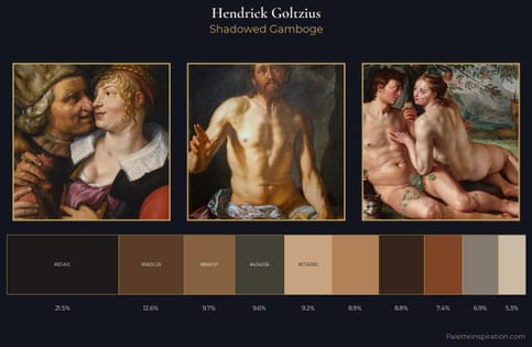 Hendrick Goltzius Palette 5