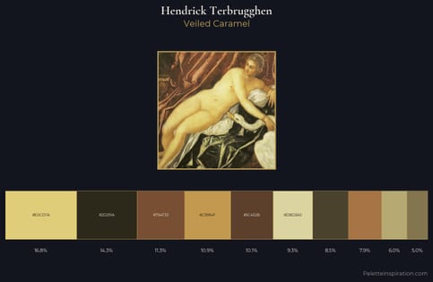 Hendrick Terbrugghen Palette 1 - Veiled Caramel