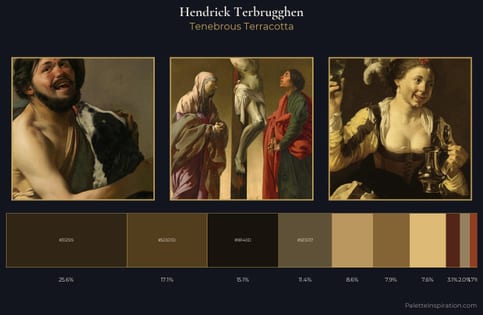 Hendrick Terbrugghen Palette 6